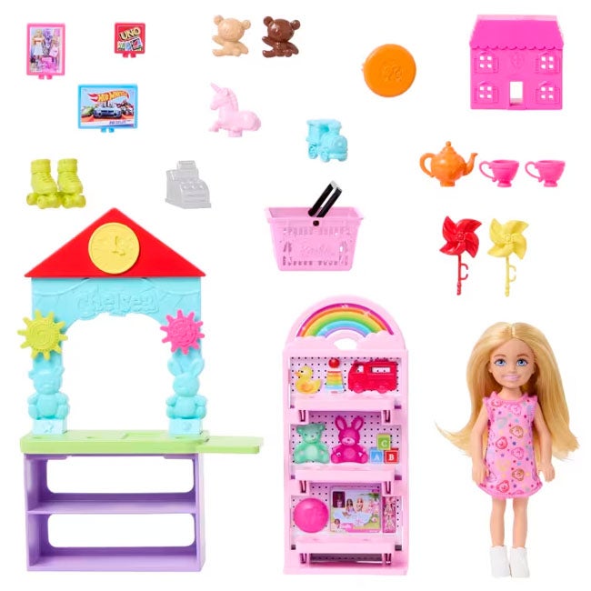 BARBIE CHELSEA CAN BE TOY STORE PLAYSET