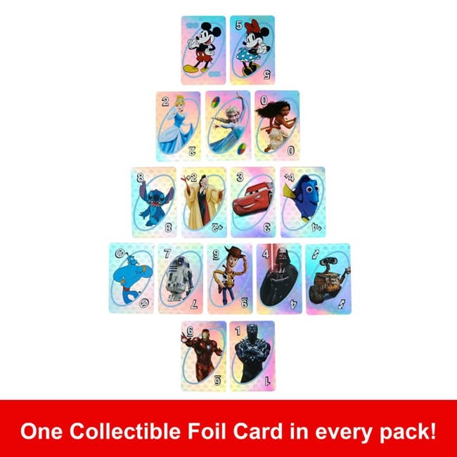 MATTEL UNO - DISNEY 100 CARD GAME