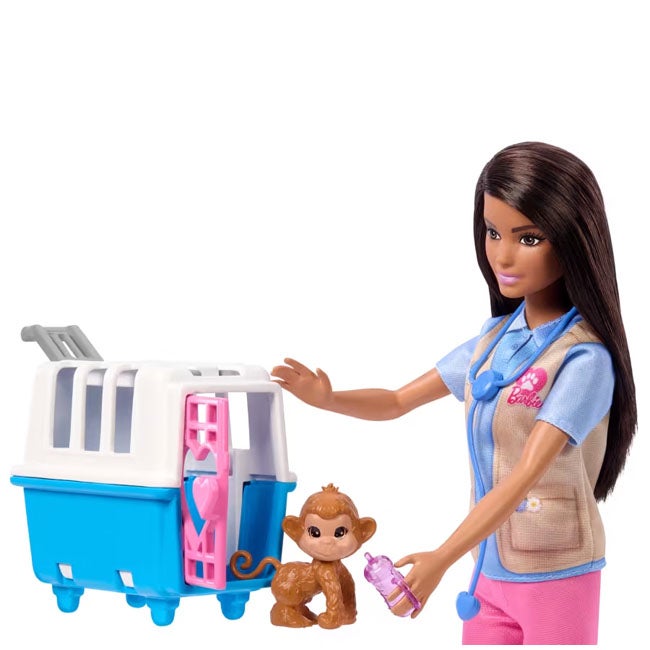 BARBIE ANIMAL RESCUE AND RECOVERY PLAYSET