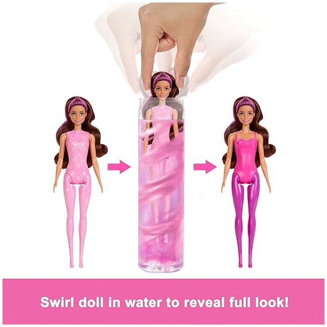 BARBIE COLOR REVEAL BALLERINA SURPRISED DOLL ASSORTED