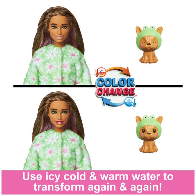 BARBIE CUTIE REVEAL COSTUME CUTIES SERIES DOG IN FROG