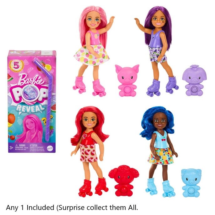 BARBIE CHELSEA POP REVEAL FRUIT SERIES DOLL