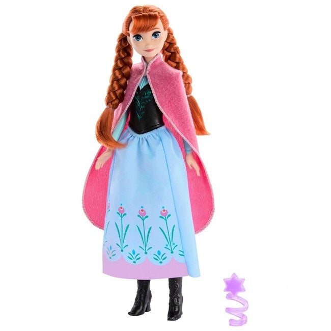 DISNEY FROZEN ANNA MAGICAL COLOR CHANGE SKIRT FASHION DOLL