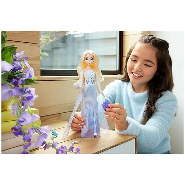DISNEY FROZEN SPIN AND REVEAL ELSA FASHION DOLL