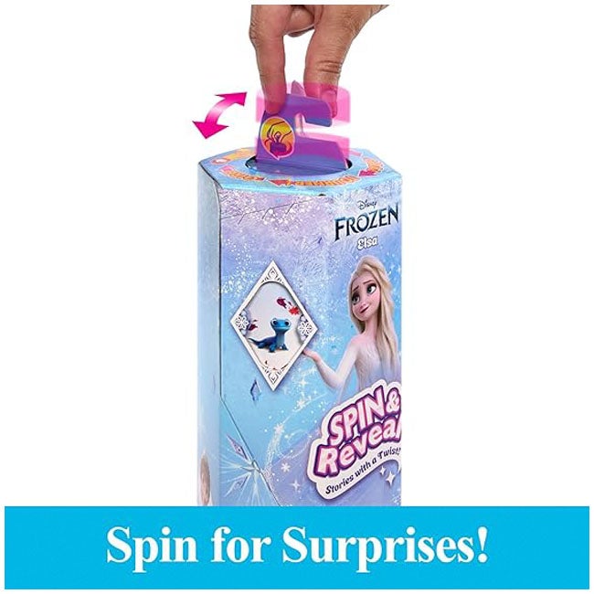 DISNEY FROZEN SPIN AND REVEAL ELSA FASHION DOLL