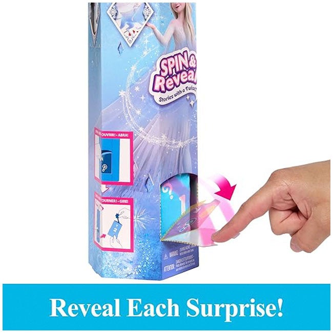 DISNEY FROZEN SPIN AND REVEAL ELSA FASHION DOLL