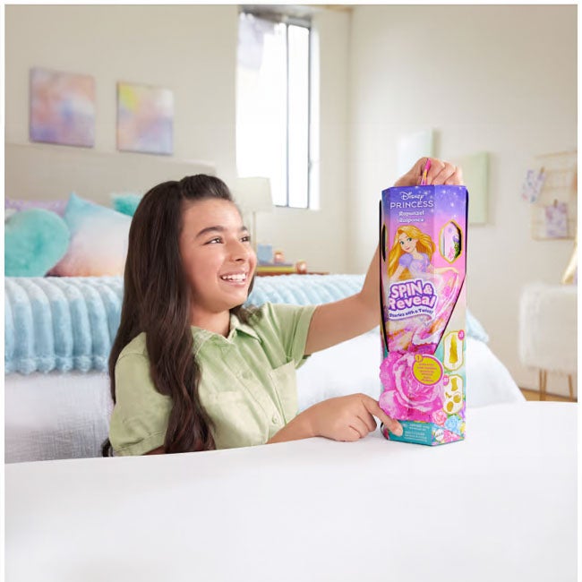 DISNEY PRINCESS SPIN AND REVEAL RAPUNZEL FASHION DOLL