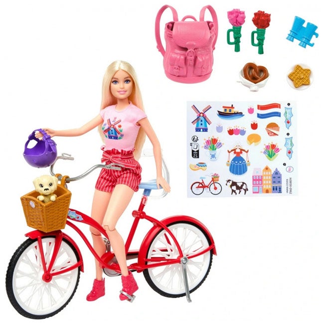 BARBIE BICYCLE WITH DOLL