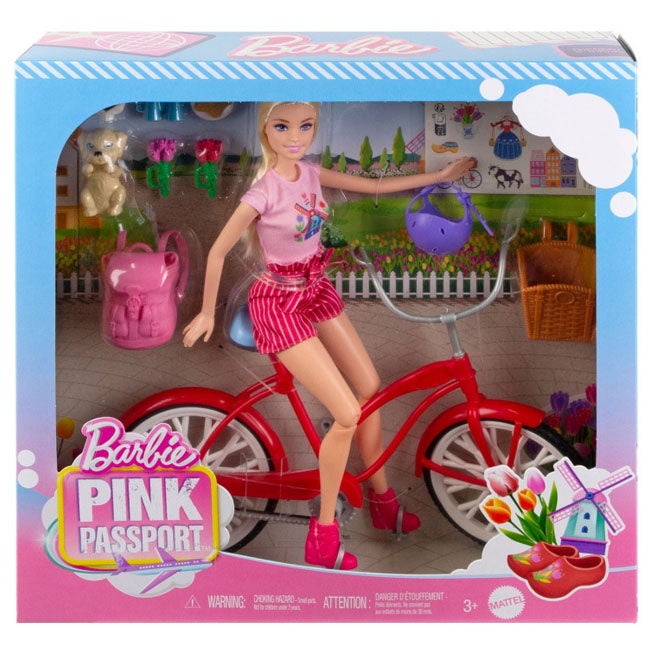 BARBIE BICYCLE WITH DOLL
