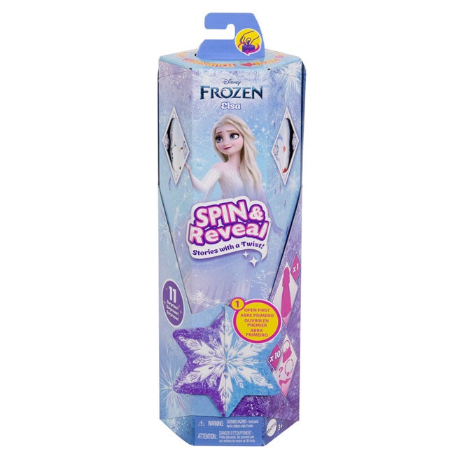 DISNEY FROZEN SPIN AND REVEAL FASHION DOLL