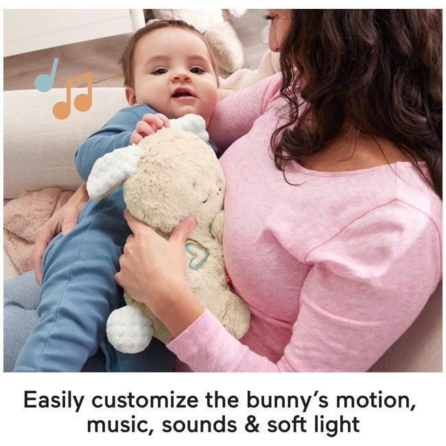 FISHER PRICE SOOTHE & SETTLE BUNNY PLUSH