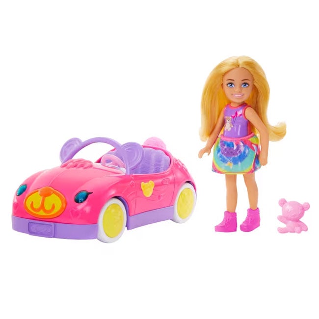 BARBIE CHELSEA DOLL WITH VEHICLE SET