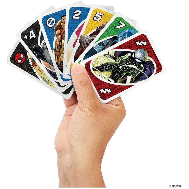 MATTEL UNO - THE AMAZING SPIDER MAN CARD GAME
