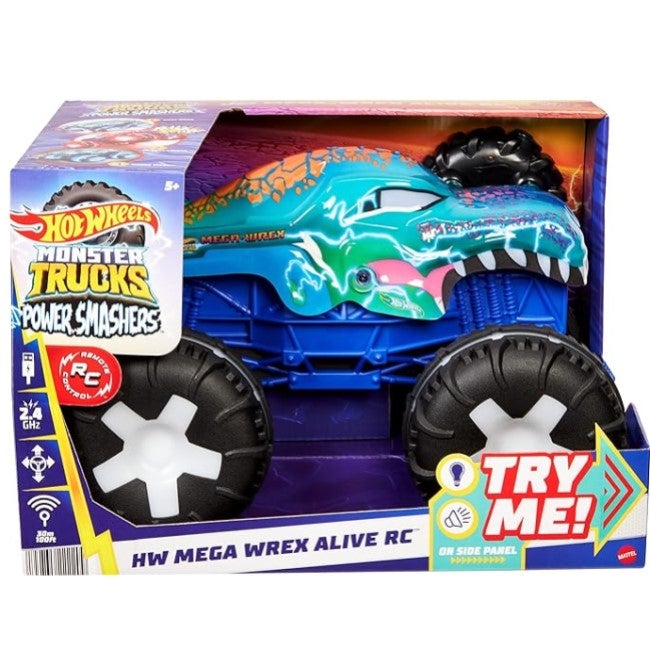HOTWHEELS 1:15 REMOTE CONTROL MONSTER TRUCKS