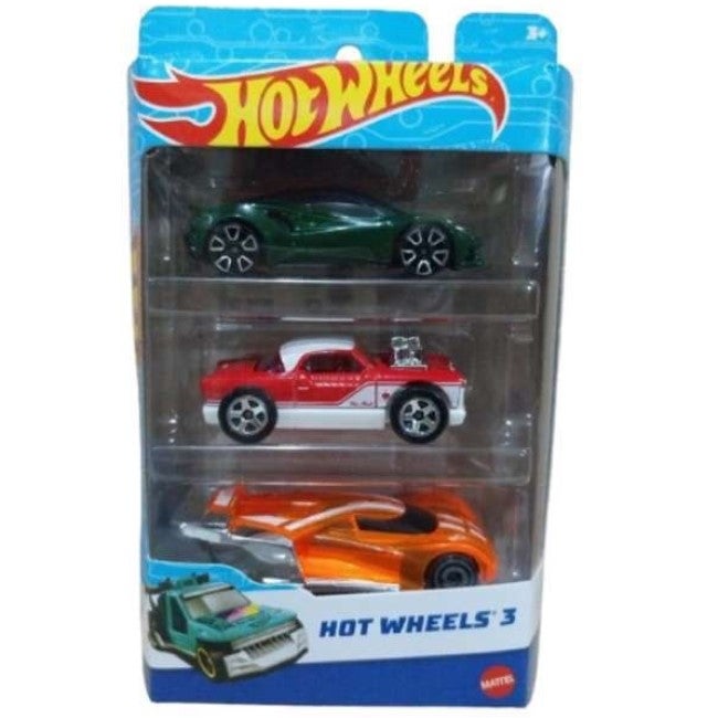 HOTWHEELS BASIC 3 CARS PACK