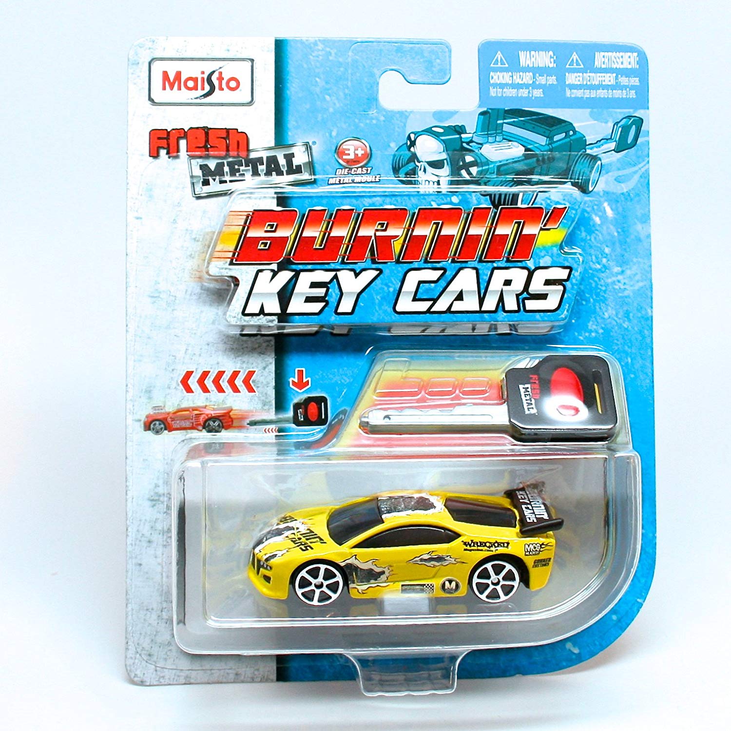 MAISTO BURNIN KEY CARS ASSORTED