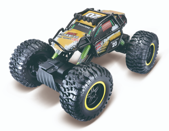 MAISTO TECH RC ROCK CRAWLER PRO SERIES 4WS