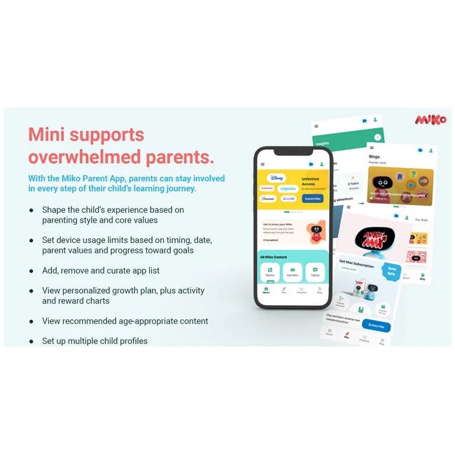 MIKO MINI THE VOICE FIRST AI LEARNING COACH
