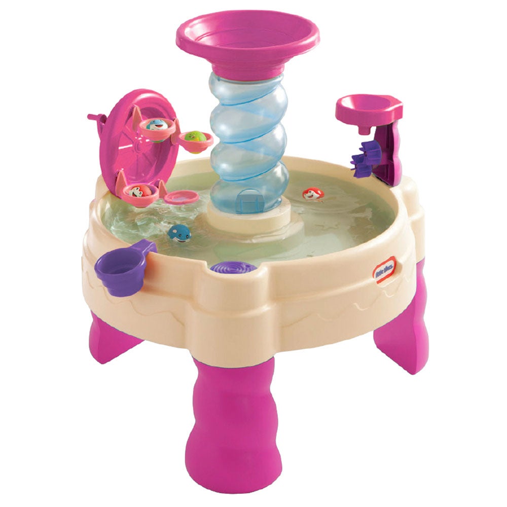 LITTLE TIKES SPIRALIN' SEAS WATER PLAY TABLE PINK