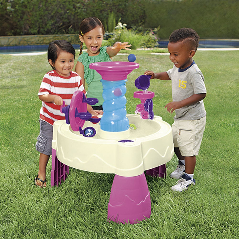 LITTLE TIKES SPIRALIN' SEAS WATER PLAY TABLE PINK