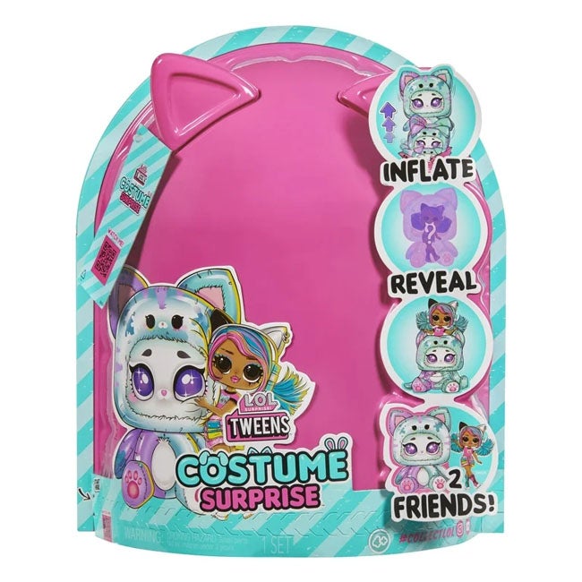 LOL SURPRISE TWEENS COSTUME EMMA EMO WITH INFLATABLE CAT