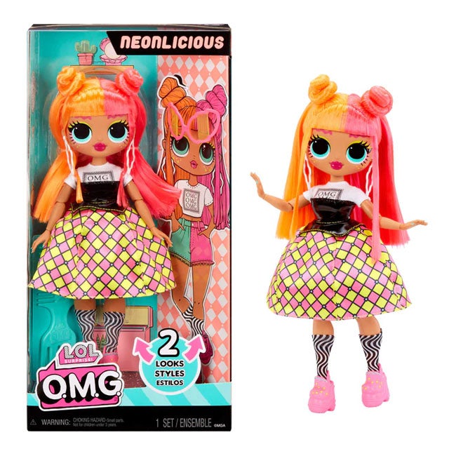 LOL SURPRISE OMG NEONLICIOUS FASHION DOLL