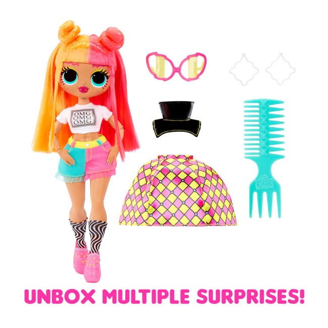 LOL SURPRISE OMG NEONLICIOUS FASHION DOLL