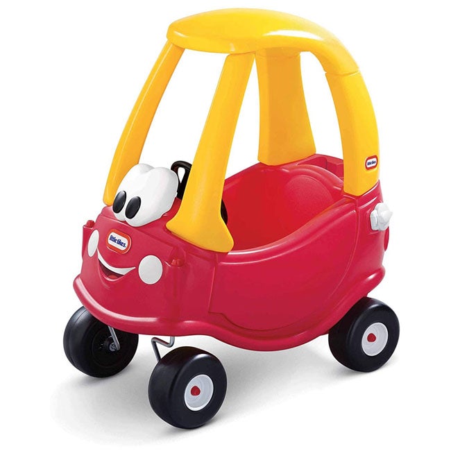 LITTLE TIKES COZY COUPE - CLASSIC ORIGINAL RED & YELLOW