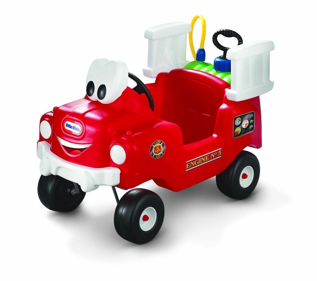 LITTLE TIKES COZY COUPE  SPRAY & RESCUE FIRE TRUCK