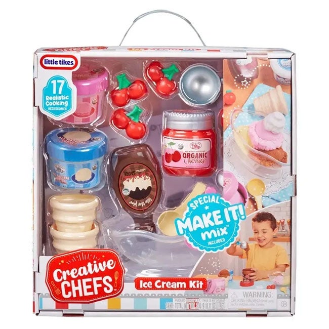 LITTLE TIKES CREATIVE CHEFS ICE CREAM KIT
