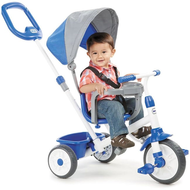 LITTLE TIKES MY FIRST TRIKE 4-IN-1 TRIKE-BLUE