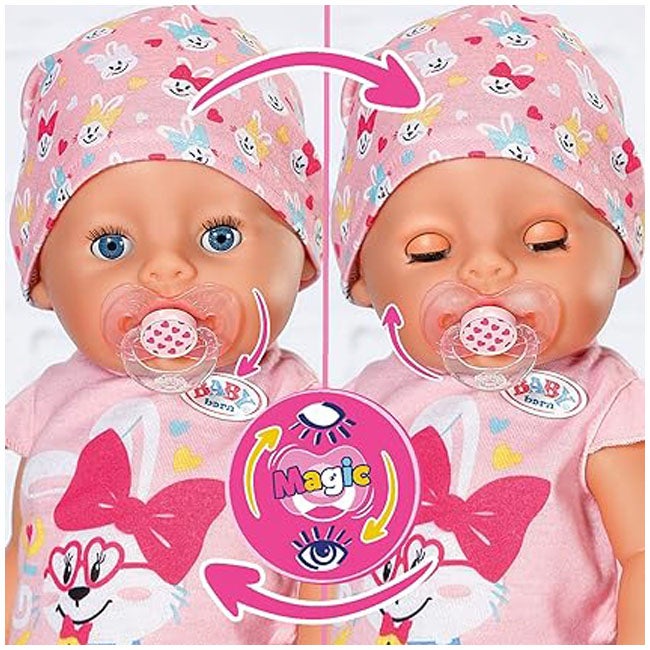 BABYBORN SOFT TOUCH GIRL WITH MAGIC DUMMY REALISTIC DOLL