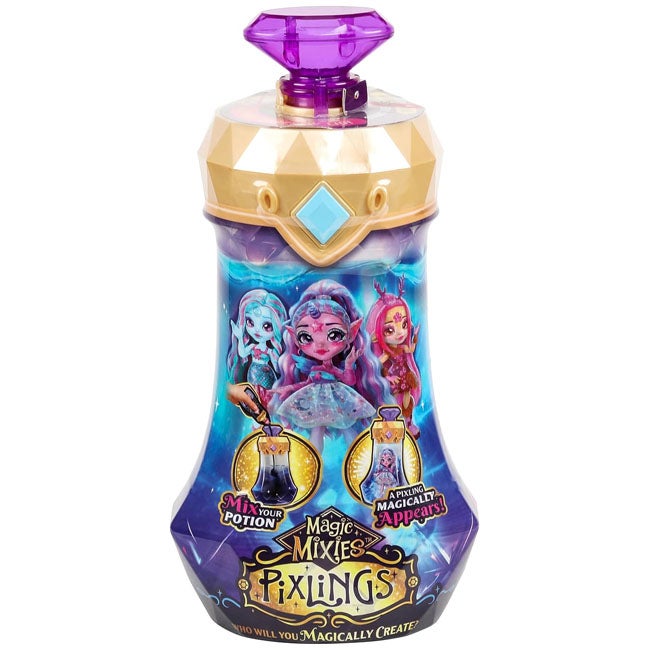 MAGIC MIXIES S1 PIXLINGS DOLL AQUA - THE MERMAID