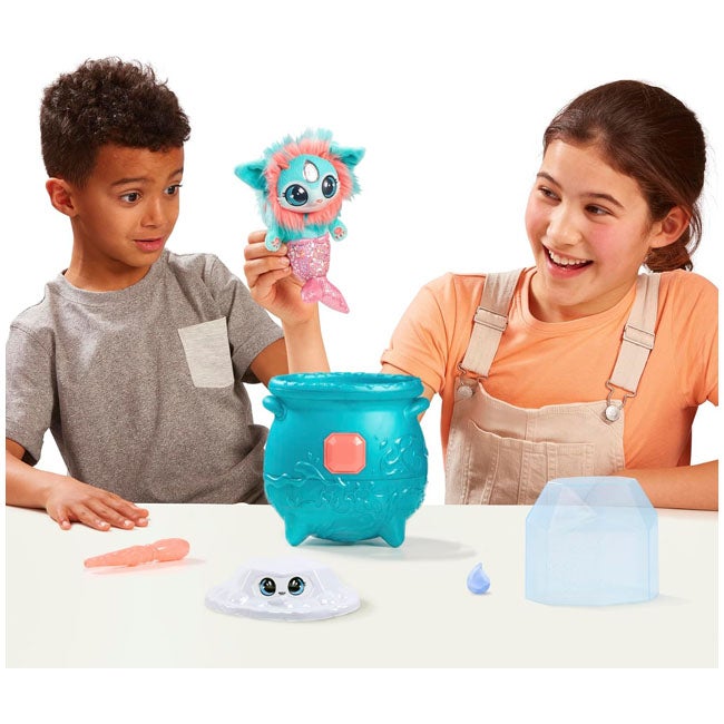 MAGIC MIXIES S3 MAGICAL GEM SURPRISE CAULDRON - WATER MAGIC
