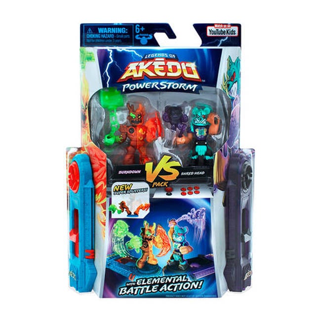 AKEDO S4 VERSUS PACK - BURNDOWN VS SHRED HEAD
