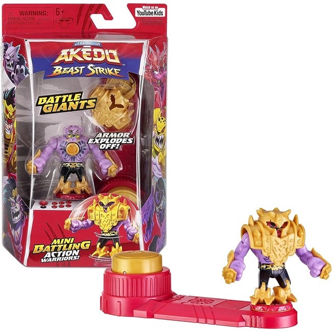 AKEDO LEGENDS BEAST STRIKE BATTLE GIANTS GOLD TUSK