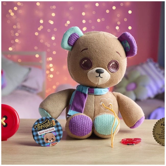 THREADY BEAR COMES TO LIFE