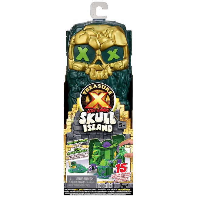 TREASURE X S1 LOST LANDS SKULL ISLAND SWAMP TOWER MICRO PLAY