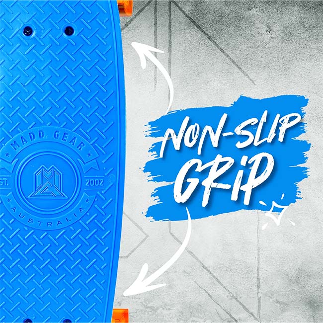 MADD GEAR 22-INCH SAHARA RETRO W/ LIGHT UP WHEELS SKATEBOARD