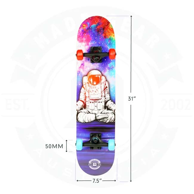 MADD GEAR 31-INCH ASTRO LTR SKATEBOARD