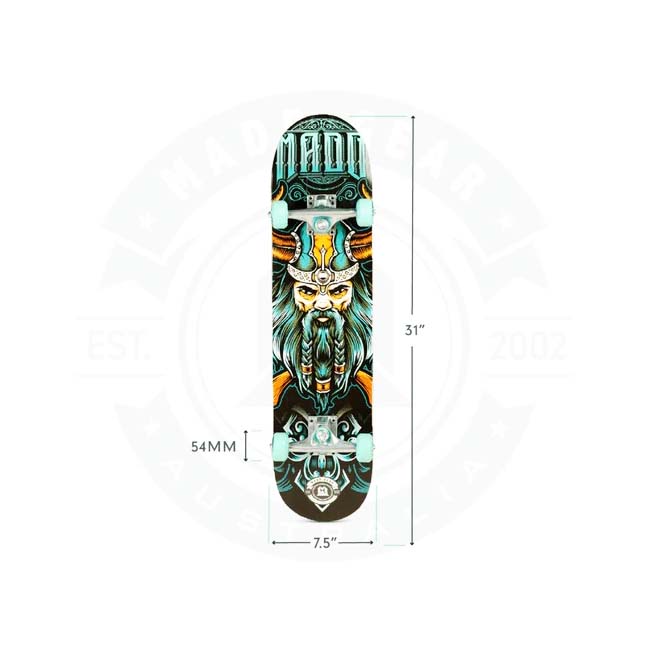 MADD GEAR 31-INCH CONQUER MID SKATEBOARD