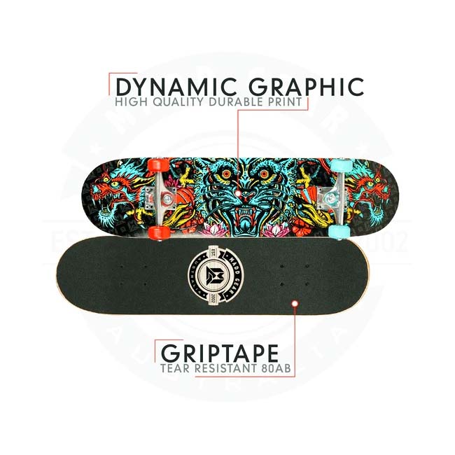 MADD GEAR 31-INCH PRISMATIC POWER SKATEBOARD