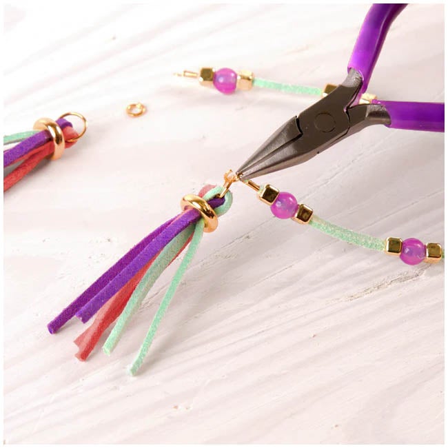 MAKE IT REAL GOLD LINK SUEDE BRACELETS KIT