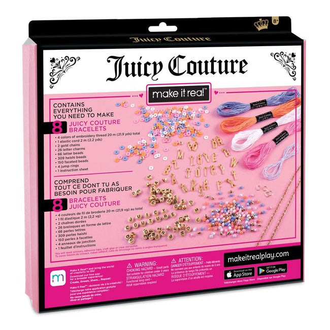 JUICY COUTURE LOVE LETTERS BRACELETS MAKING KIT