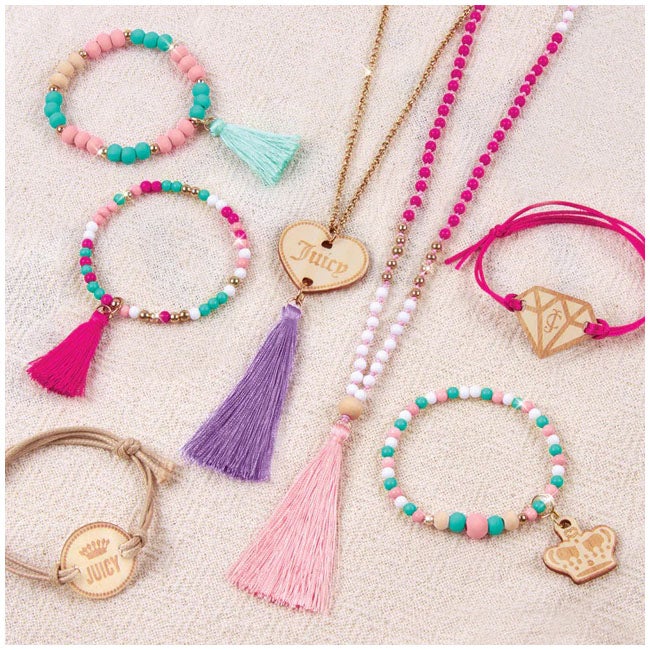 JUICY COUTURE TRENDY TASSELS JEWELLERY MAKING KIT