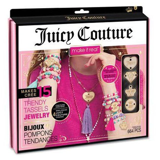 JUICY COUTURE TRENDY TASSELS JEWELLERY MAKING KIT