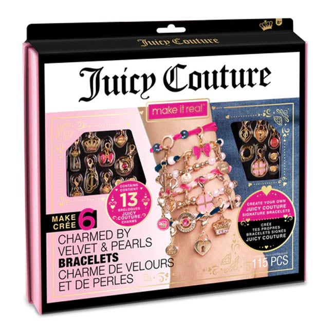JUICY COUTURE CHARMED BY VELVET AND PEARLS BRACELETS KIT