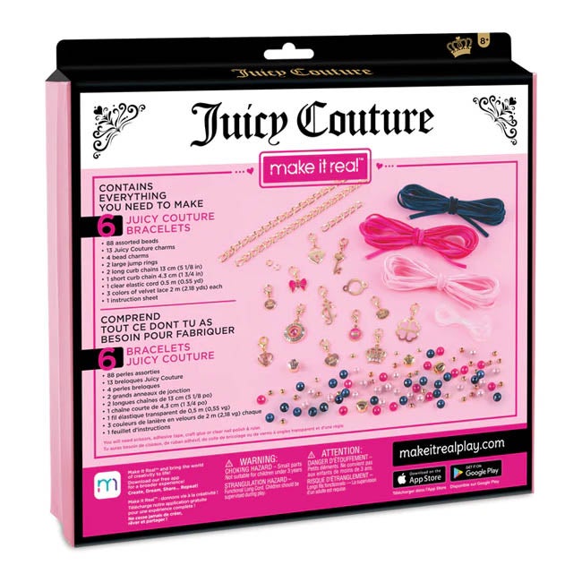 JUICY COUTURE CHARMED BY VELVET AND PEARLS BRACELETS KIT