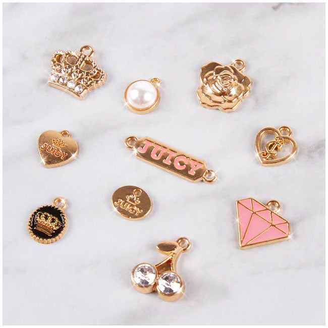 JUICY COUTURE MINI CHAINS AND CHARMS