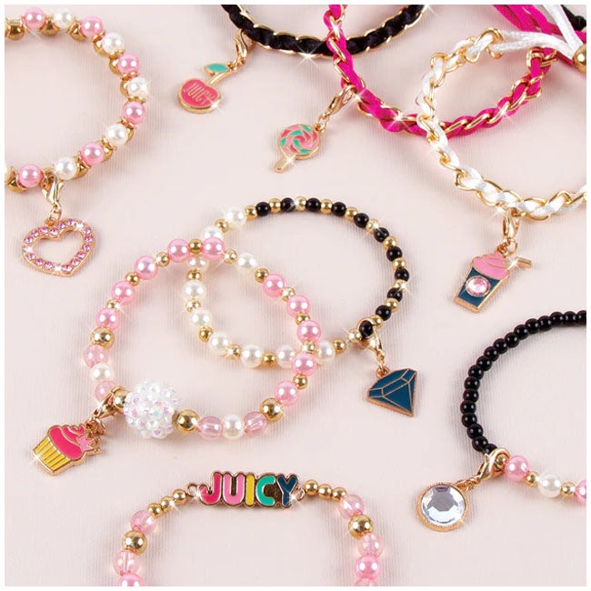 JUICY COUTURE MINI PINK AND PRECIOUS BRACELETS